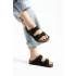 Fuga Comfort Unisex Tokalı Terlik Siyah