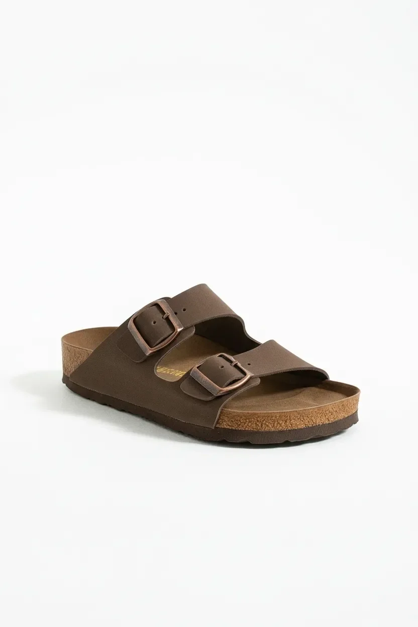 Fuga Comfort Unisex Tokalı Terlik – Kahverengi