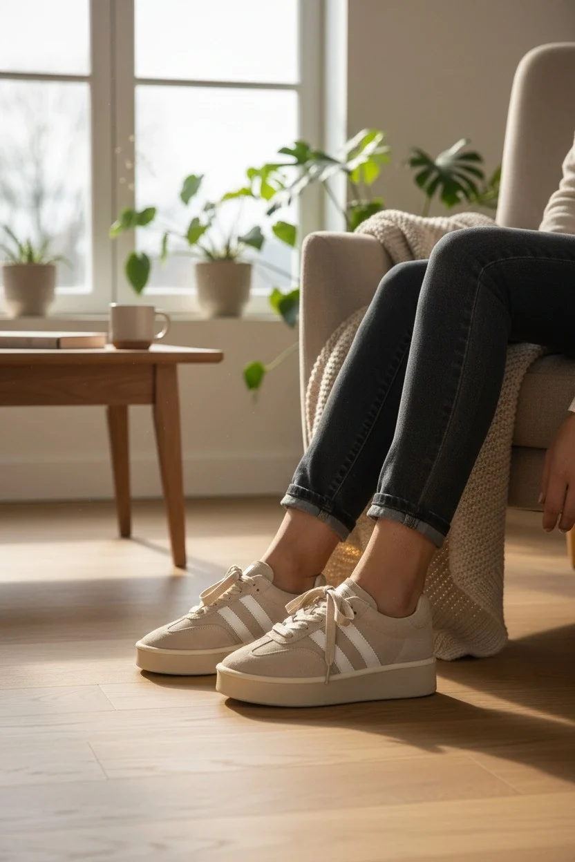 Monte Kadın Sneaker Hafif Premium Tasarım - Bej