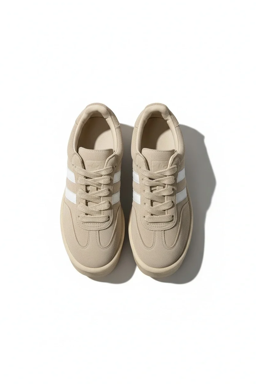 Monte Kadın Sneaker Hafif Premium Tasarım - Bej