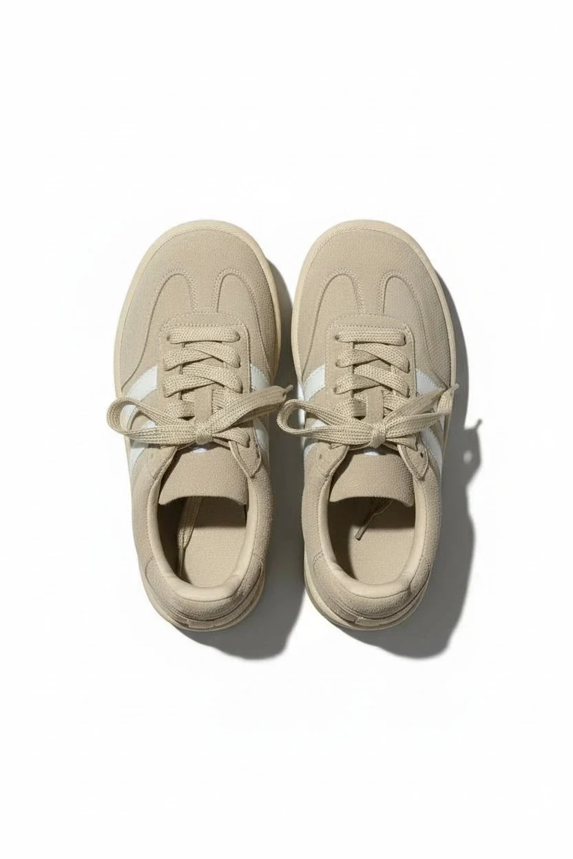 Monte Kadın Sneaker Hafif Premium Tasarım - Bej