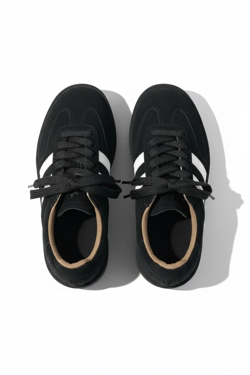 Monte Kadın Sneaker Hafif Premium Tasarım - Siyah