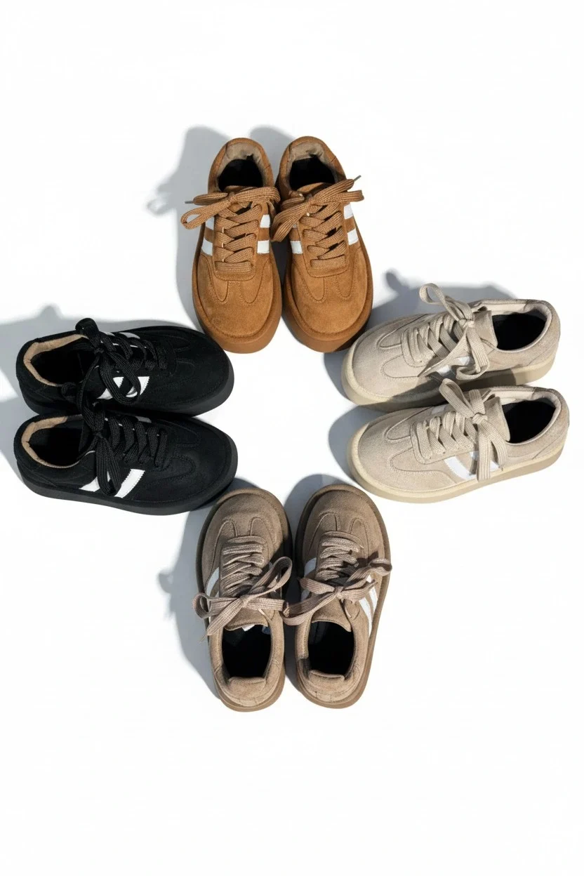 Monte Kadın Sneaker Hafif Premium Tasarım - Taba