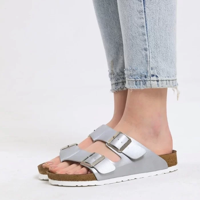 UNISEX TOKALI TERLİK - GÜMÜŞ