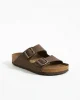 Fuga Comfort Unisex Tokalı Terlik – Kahverengi