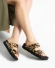 Leopar Terlik Bej
