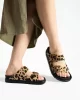 Leopar Terlik Bej