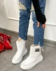 Paraşüt Foreo İçi Yünlü Kadın Bot - Beyaz