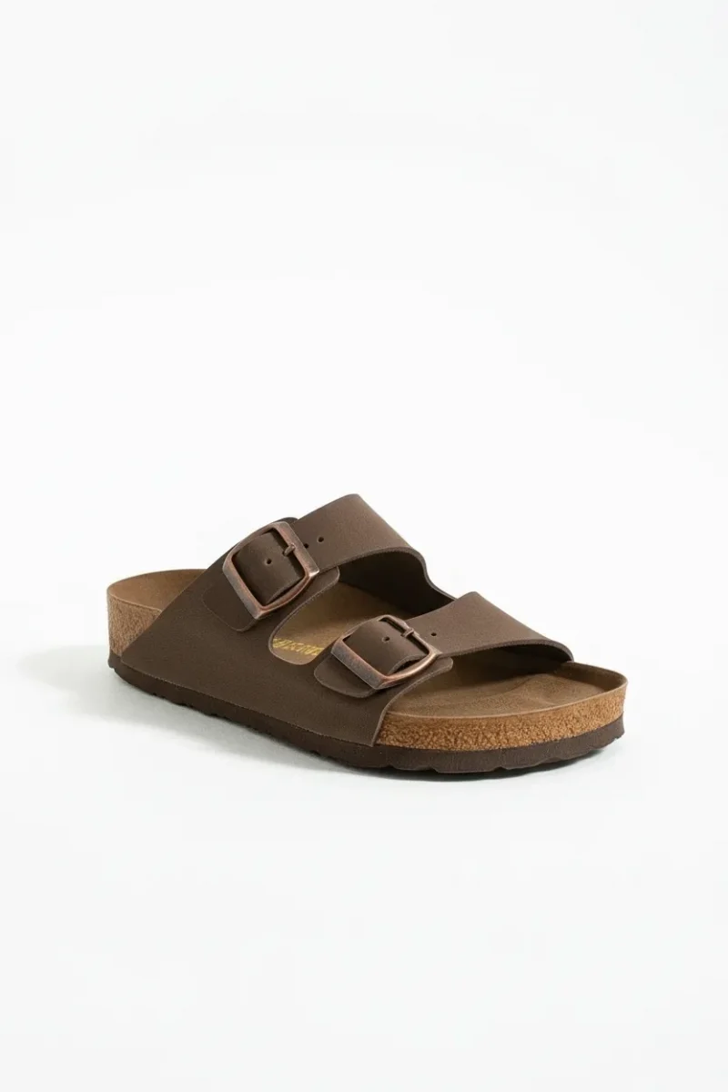 Fuga Comfort Unisex Tokalı Terlik – Kahverengi