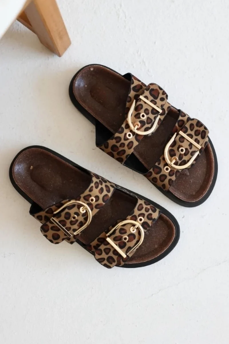 Leopar Desen Terlik