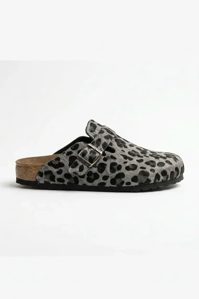 Doston Terlik Rahat Taban, Şehir Stili - Leopar Gri