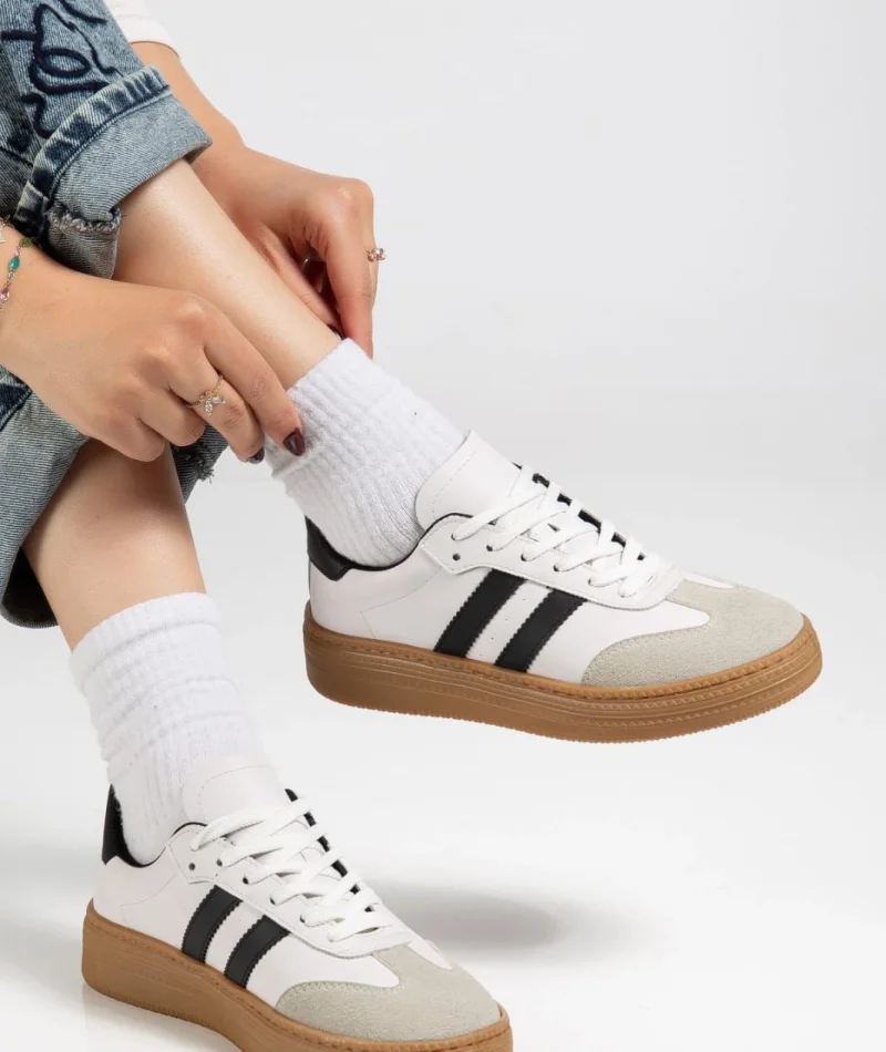 Nova Sport Gum Sole Daily Sneaker - White