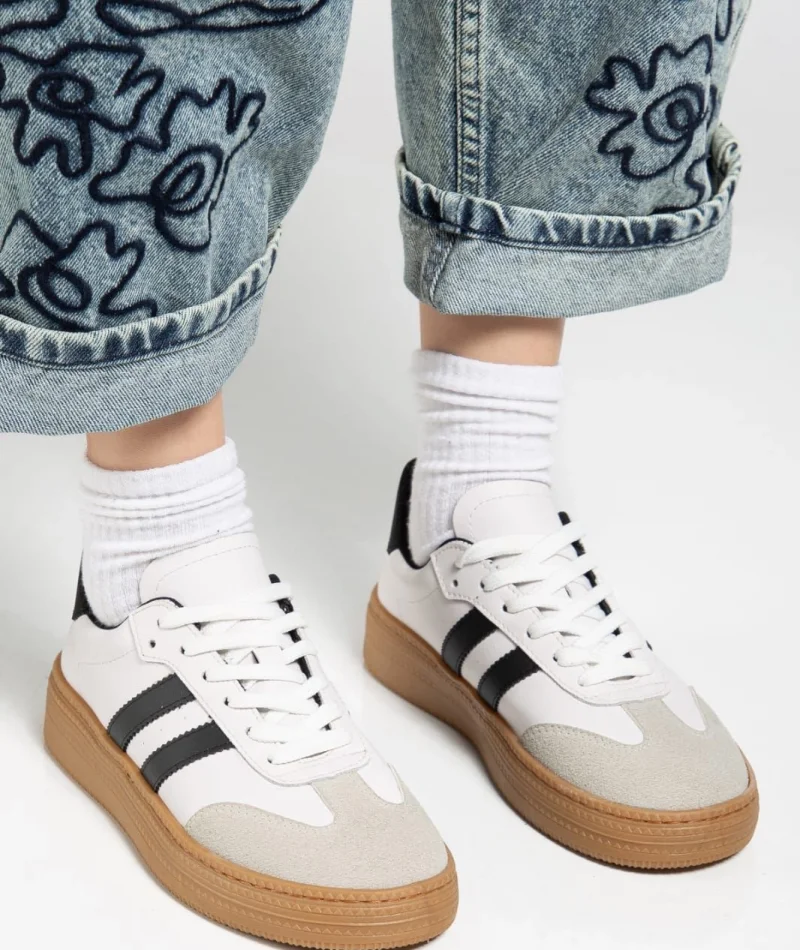 Nova Sport Gum Sole Daily Sneaker - White