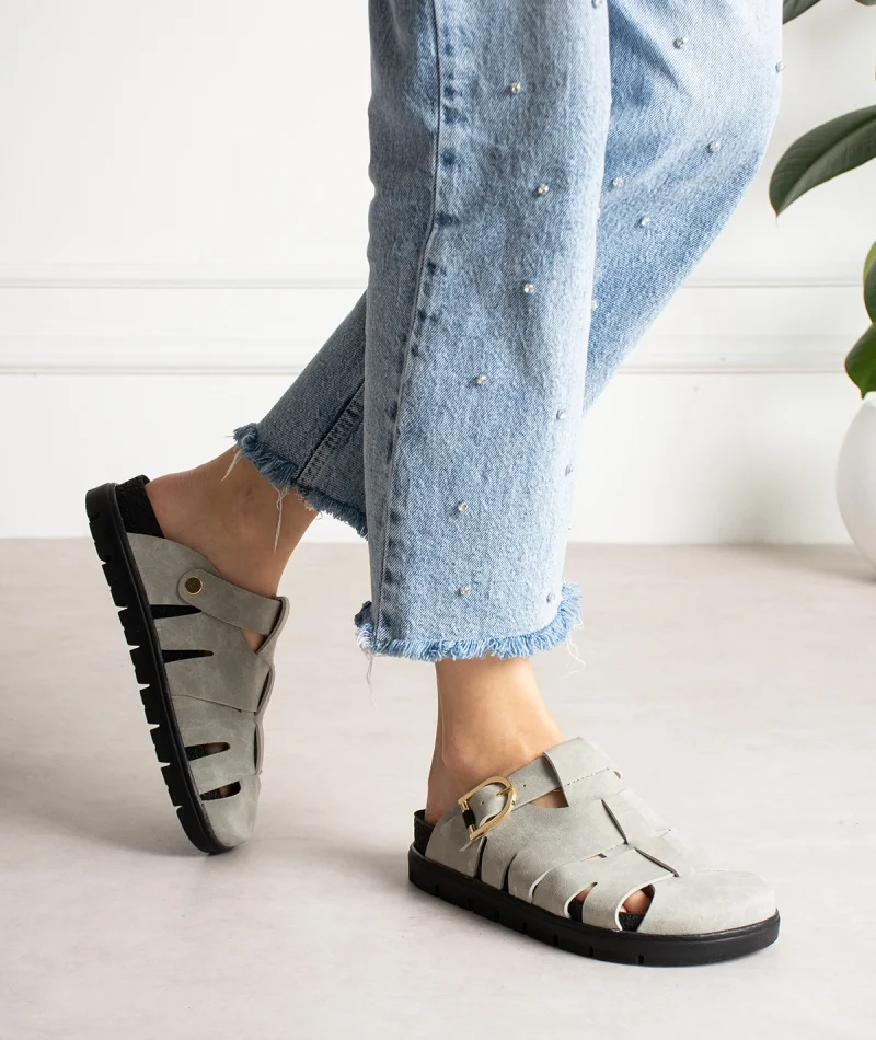 Arven Premium Spider Model Slippers - Grey