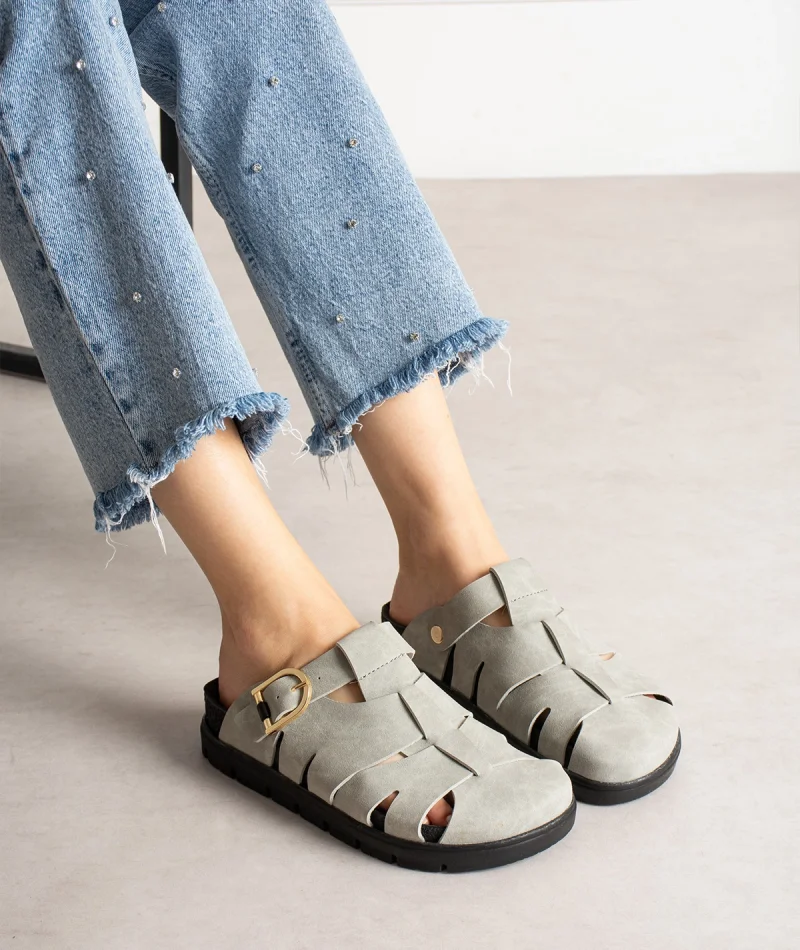 Arven Premium Spider Model Slippers - Grey
