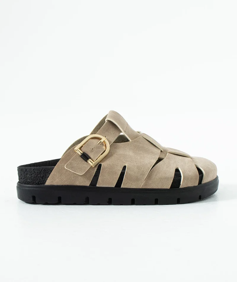 Arven Premium Örümcek Model Terlik - Bej