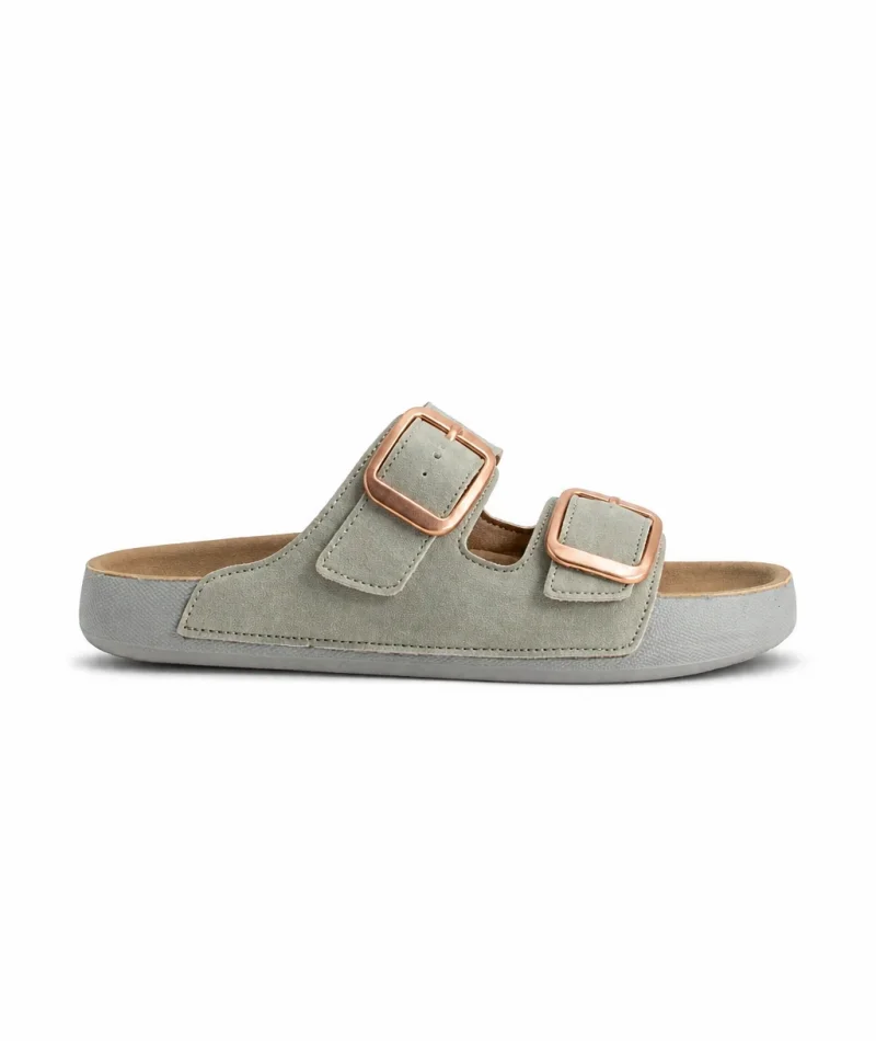 Lena Stone Womens Slippers - Orthopedic, Lightweight, Non-Slip Sole