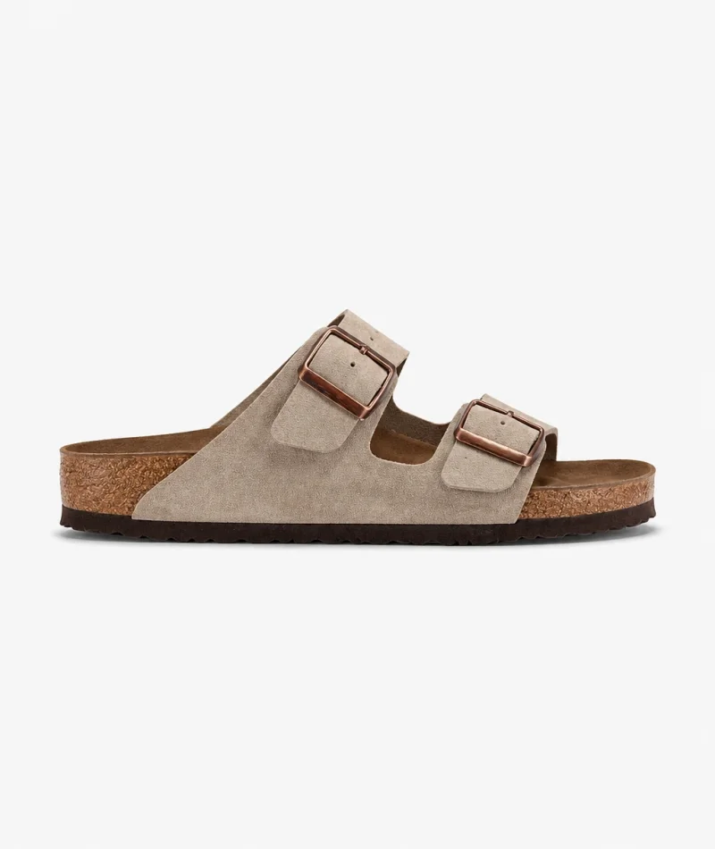 Çift Tokalı Fuga Comfort Unisex Terlik – Krem