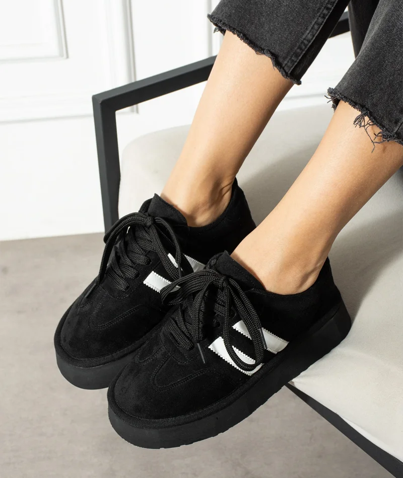 Monte Womens Sneaker Premium - Black