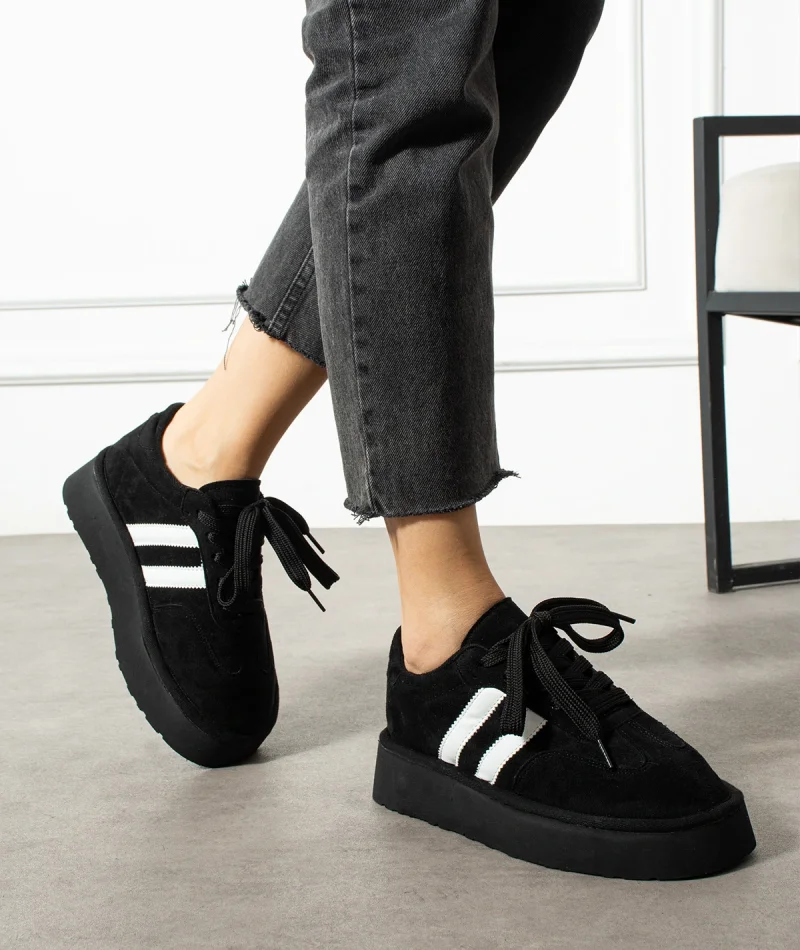 Monte Womens Sneaker Premium - Black