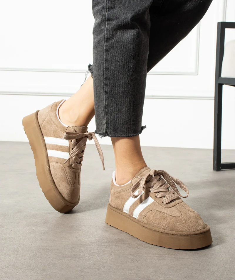 Monte Kadın Sneaker Premium - Vizon