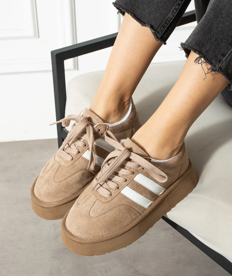 Monte Kadın Sneaker Premium - Vizon