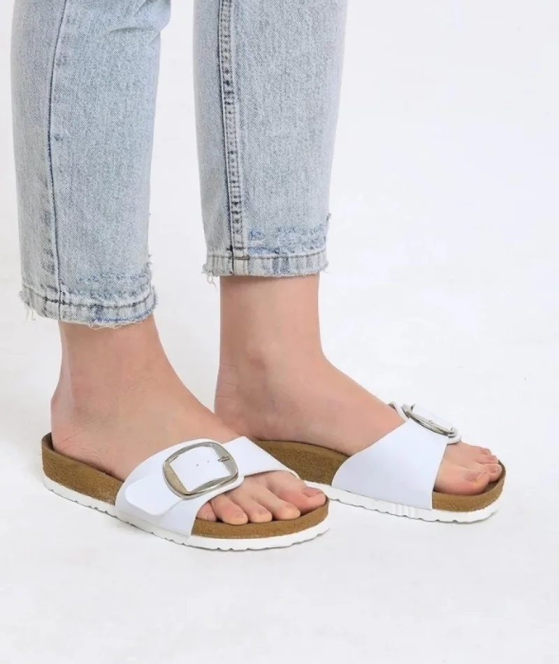 Tek Toka Terlik - Beyaz