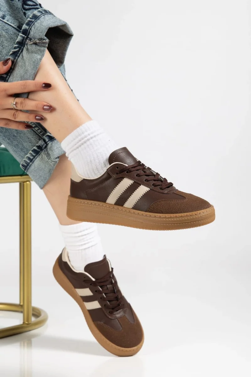 Nova Spor Gum Taban Günlük Sneaker - Kahve