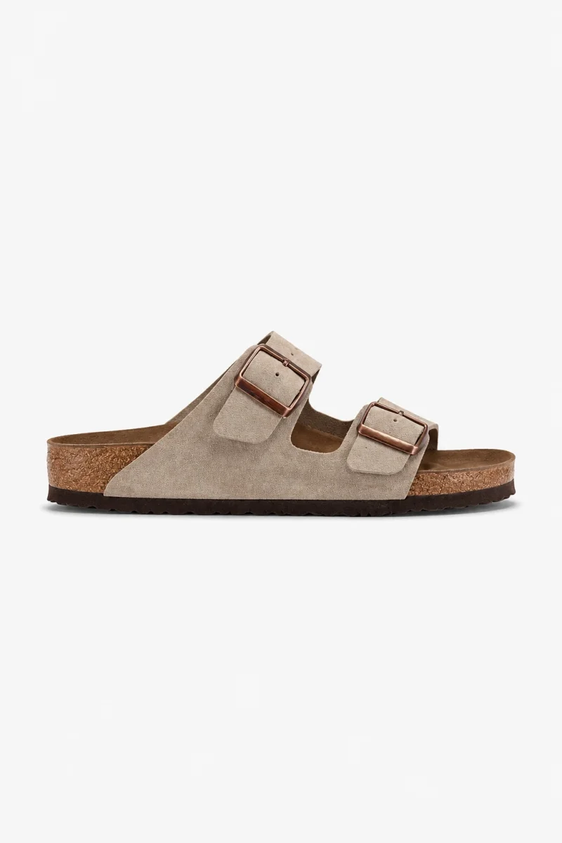 Çift Tokalı Fuga Comfort Unisex Terlik – Krem