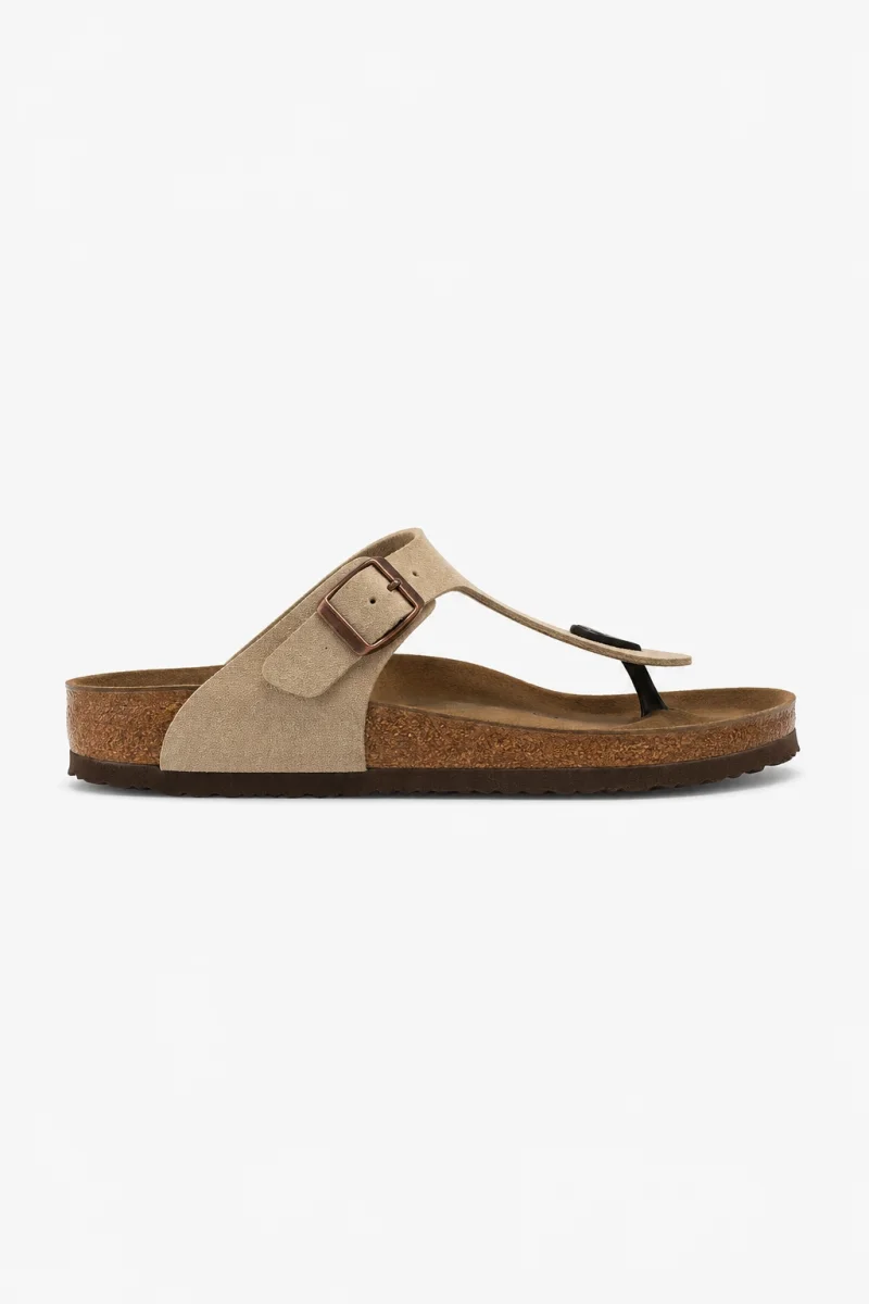 Parmak Arası Freistep Unisex Terlik – Krem