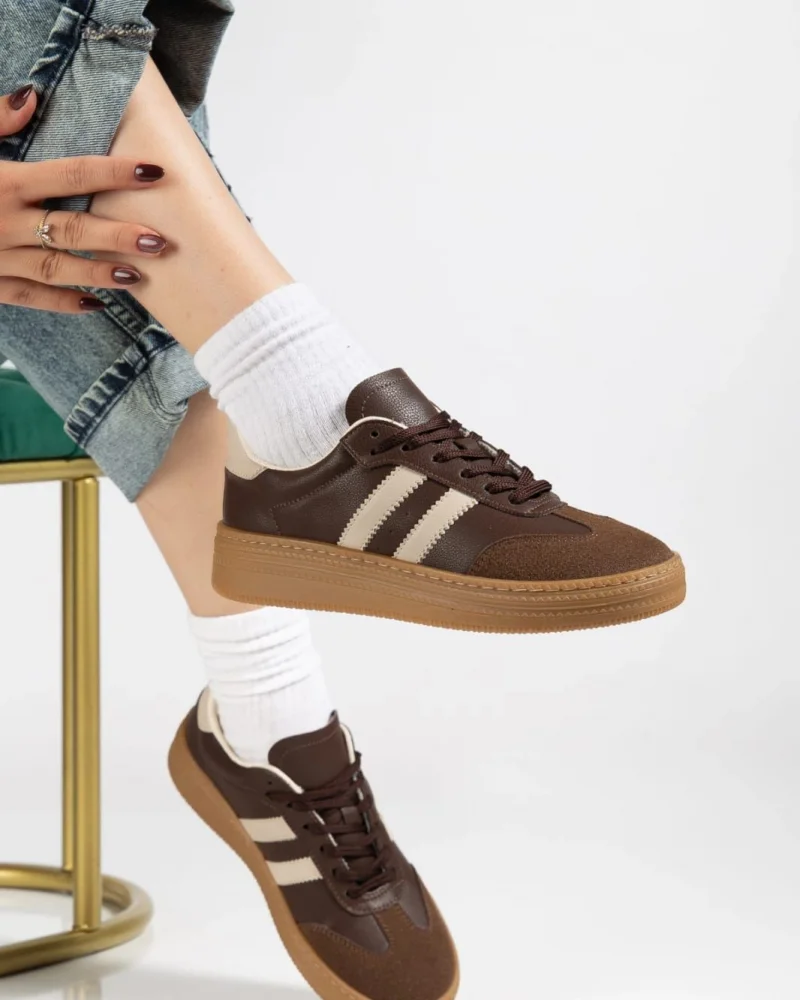 Nova Spor Gum Taban Günlük Sneaker - Kahve