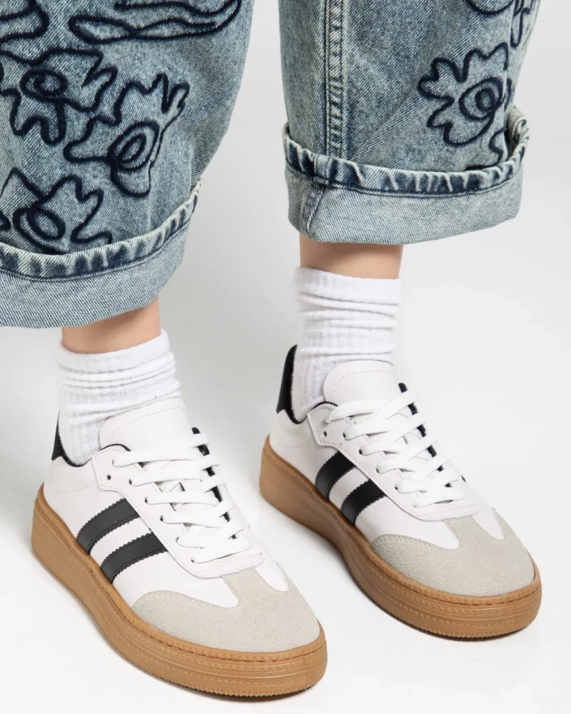 Nova Sport Gum Sole Daily Sneaker - White