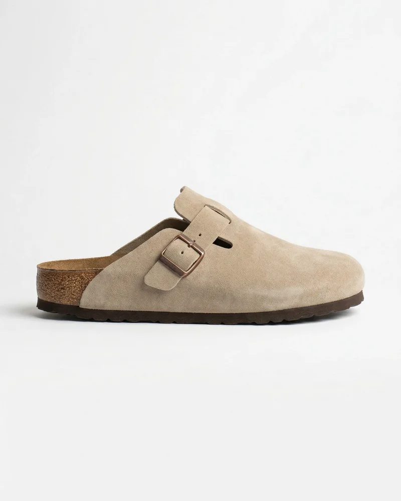 Doston Slipper Comfortable Sole, City Style - Beige
