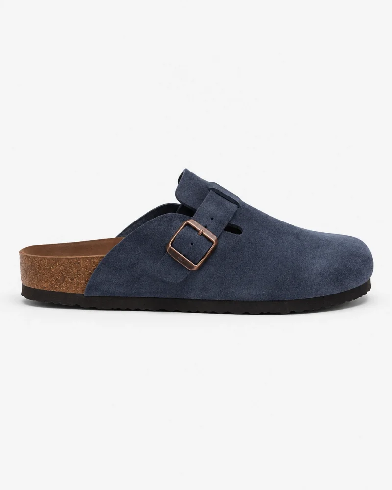 Boston Unisex Mantar Taban Terlik - Lacivert