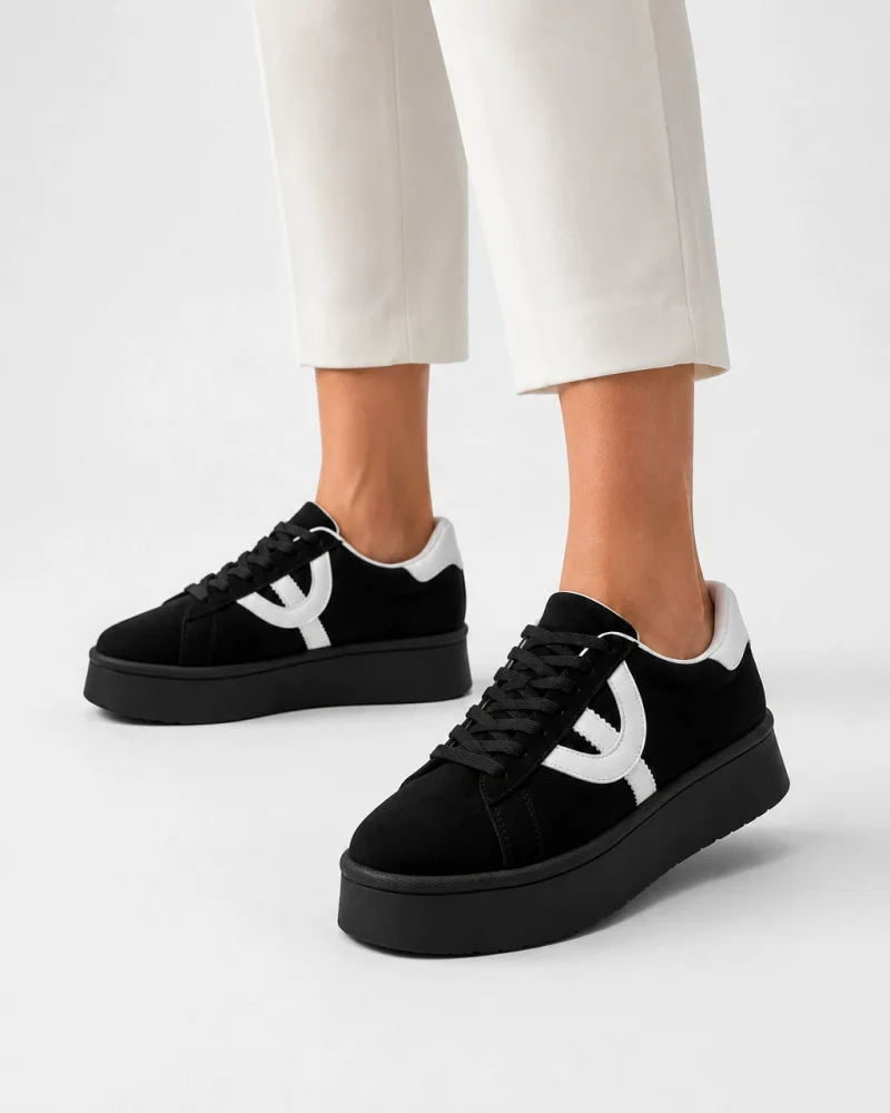 Ella Kadın Premium Sneaker - Siyah