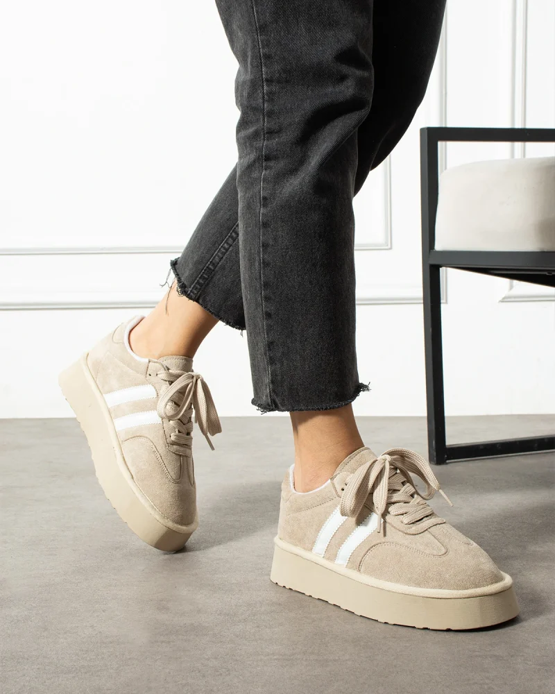 Monte Womens Sneaker Premium - Beige