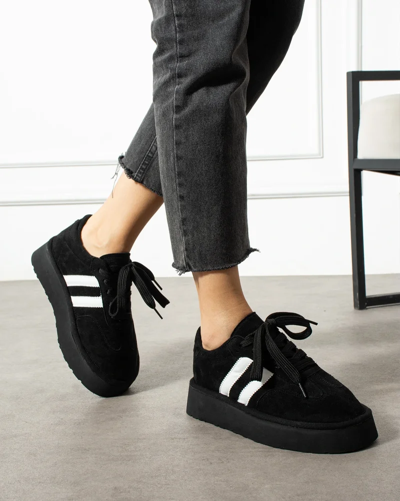 Monte Womens Sneaker Premium - Black
