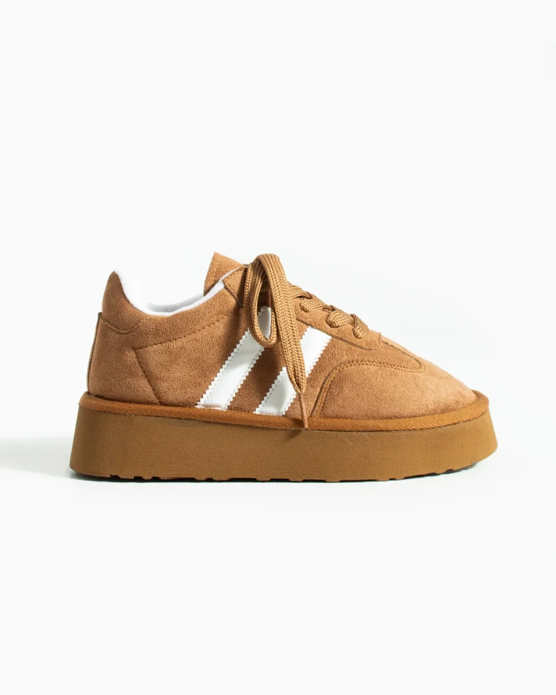 Monte Kadın Sneaker Premium - Taba