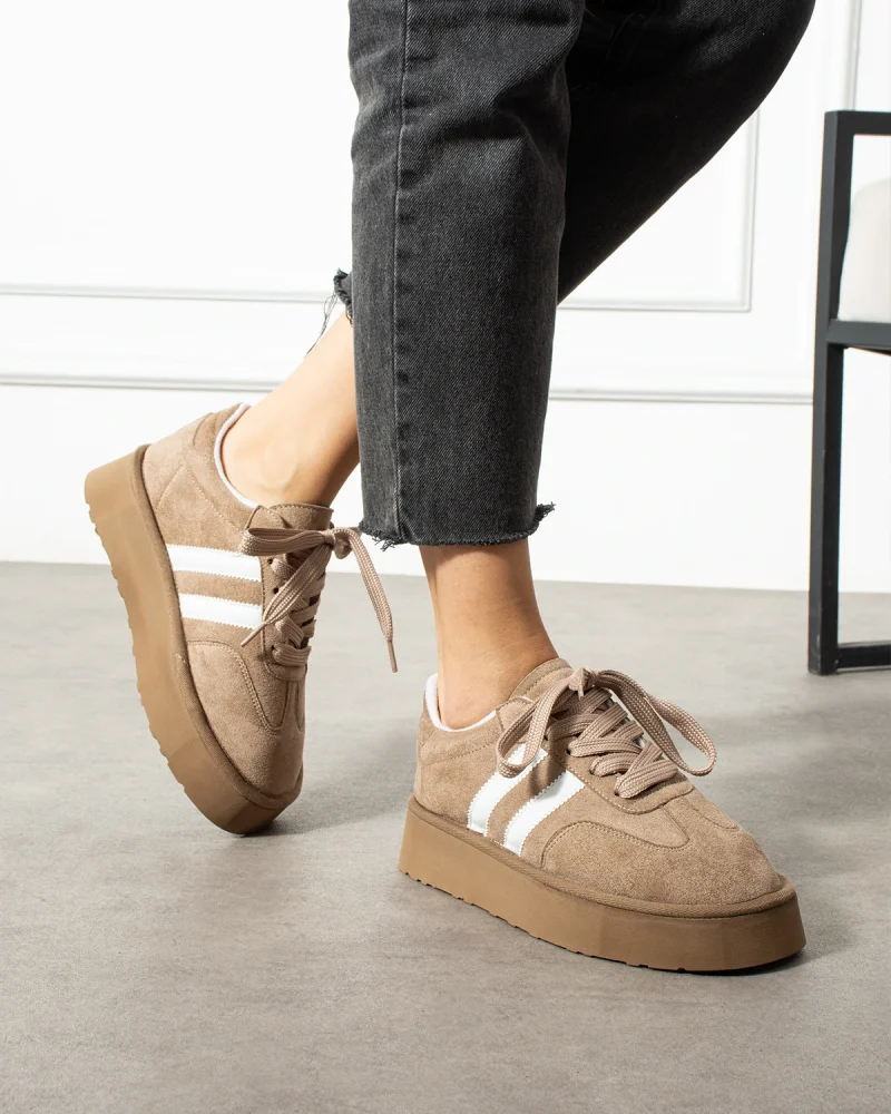 Monte Kadın Sneaker Premium - Vizon
