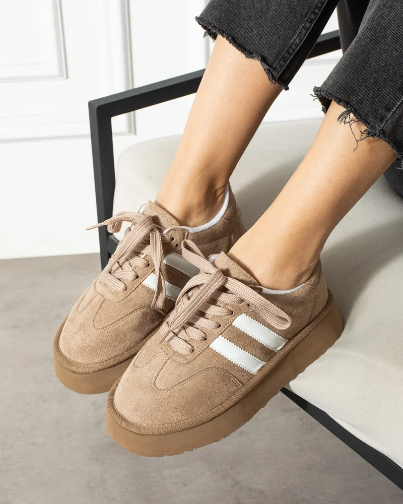 Monte Kadın Sneaker Premium - Vizon