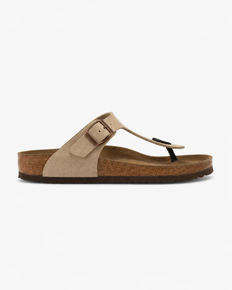 Parmak Arası Freistep Unisex Terlik – Krem