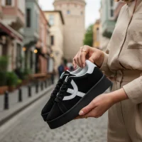 Ella Kadın Premium Sneaker - Siyah