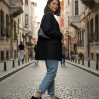 Ella Kadın Premium Sneaker - Siyah