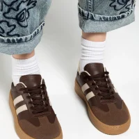 Nova Spor Gum Taban Günlük Sneaker - Kahve