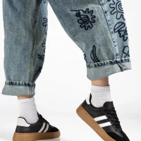 Nova Sports Gum Sole Casual Sneaker - Black