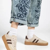 Nova Spor Gum Taban Günlük Sneaker - Bej