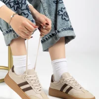 Nova Spor Gum Taban Günlük Sneaker - Bej