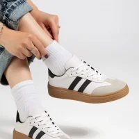 Nova Sport Gum Sole Daily Sneaker - White