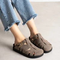 Arven Premium Örümcek Model Terlik - Vizon