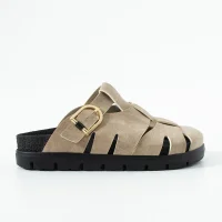 Arven Premium Örümcek Model Terlik - Bej